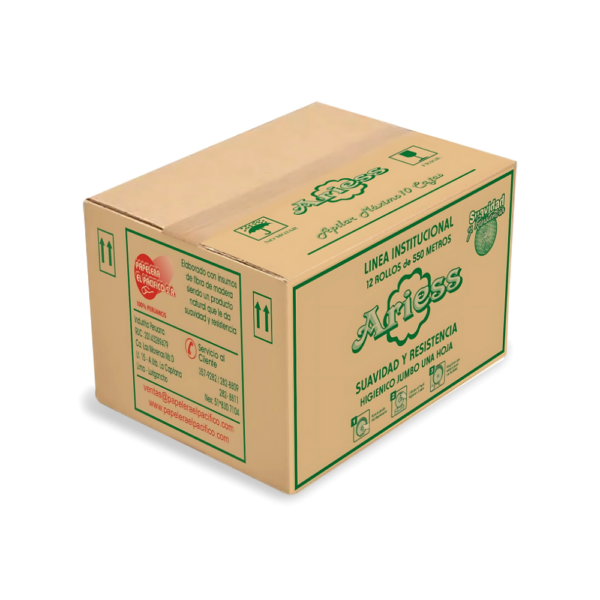 Papel Higienico Linea Institucional Jumbo 12 rollos x 550 mts
