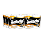 Papel Higiénico Señorial Doble Hoja Paquete x 4 rollos 6 Pack