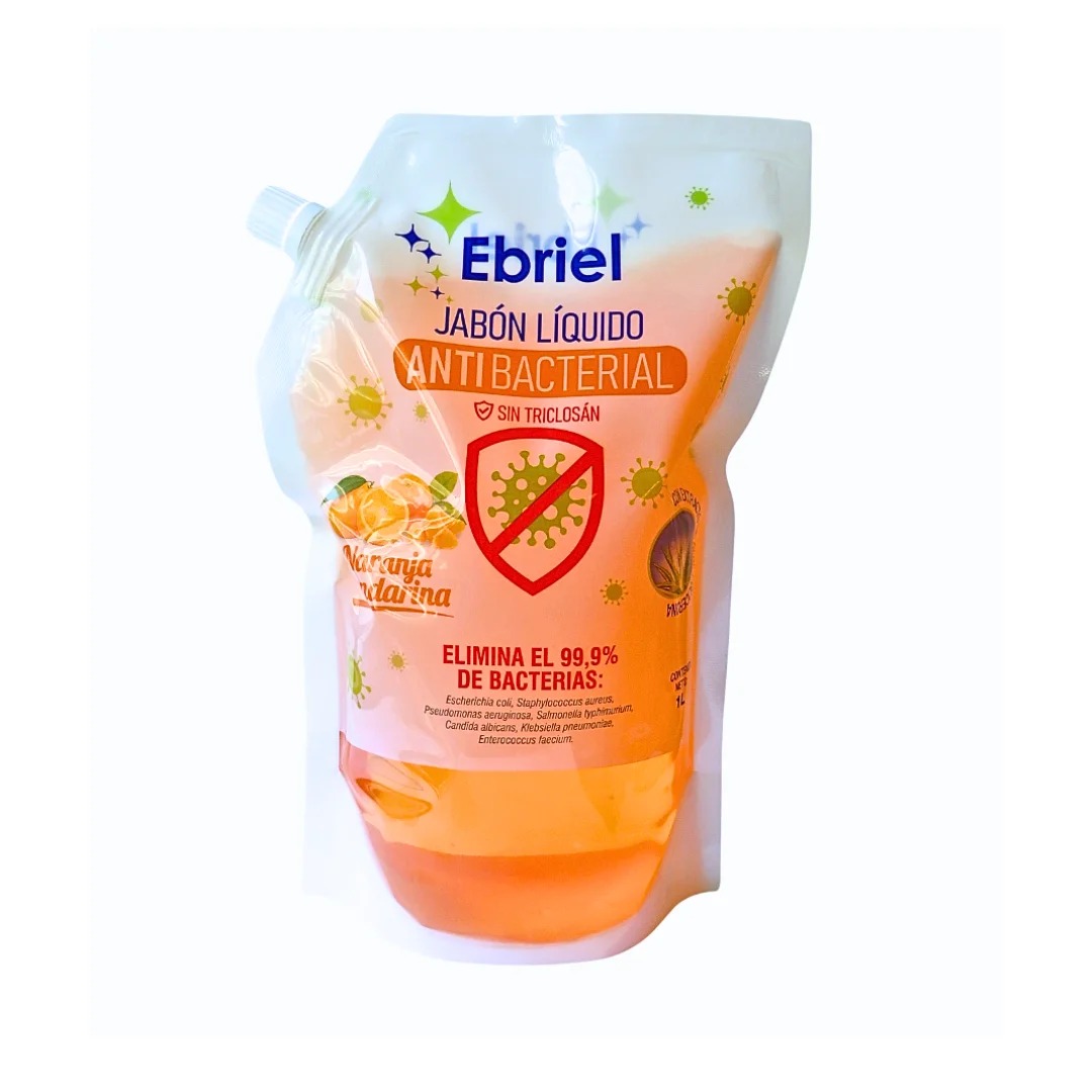 WhatsApp Image 2026-07-20 at 10.45.33 AM Jabón Líquido Antibacterial Naranja Mandarina 1 Lt - Imagen 1