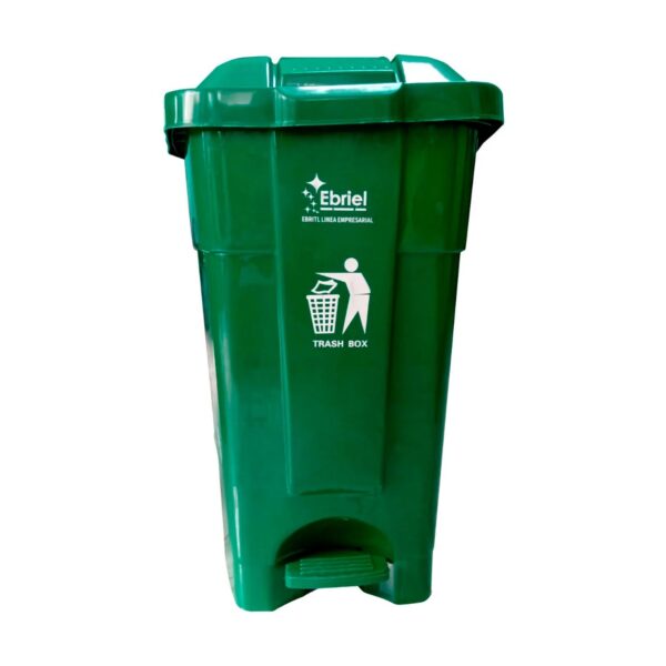 Tacho de Basura con Sistema de Pedal y 2 Ruedas 70 L