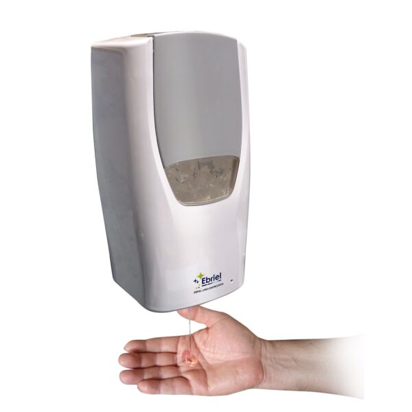 DISPENSADOR DE JABÓN DUAL AUTOMÁTICO CON SENSOR